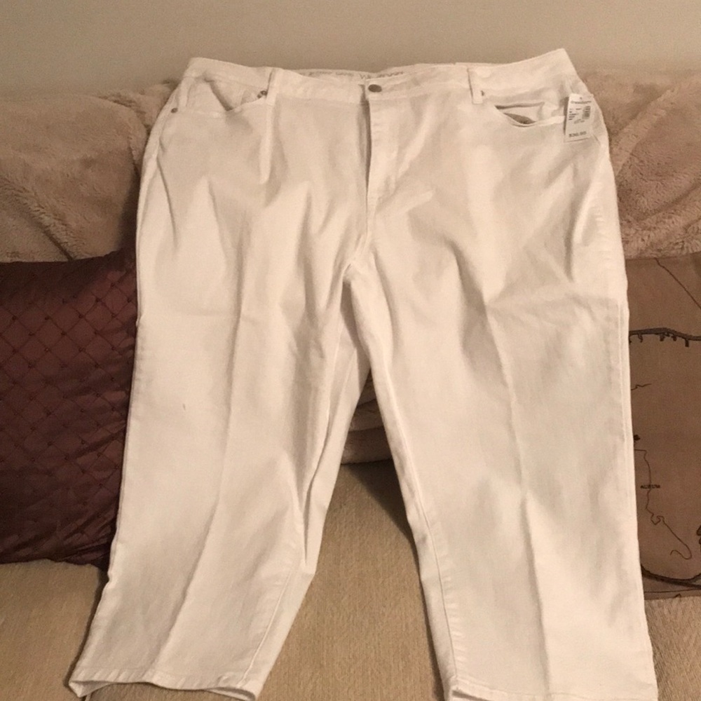 White capris